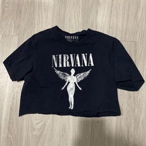 Small Nirvana Crop Top